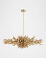 Image 3 of 6: Arteriors Kasai 37" 6-Light Convertible Semi-Flush Mount