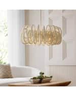 Image 2 of 6: Arteriors Keely 36" 6-Light Chandelier