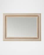 Image 3 of 6: Arteriors Indo 56" Mango Wood Wall Mirror