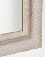 Image 4 of 6: Arteriors Indo 56" Mango Wood Wall Mirror