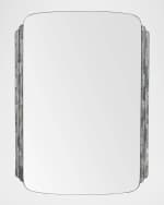 Image 1 of 6: Arteriors Iyla 45" Bone Wall Mirror