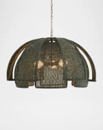 Image 3 of 6: Arteriors Kamari 36" 3-Light Chandelier