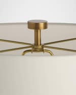 Image 5 of 6: Arteriors Juliette 27" Table Lamp