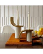 Image 2 of 6: Arteriors Ivanna Candleholders, Set of 2