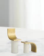 Image 3 of 6: Arteriors Ivanna Candleholders, Set of 2