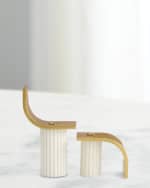 Image 1 of 6: Arteriors Ivanna Candleholders, Set of 2