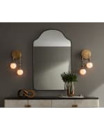 Image 2 of 6: Arteriors Ayers 52" Wall Mirror