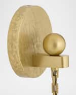 Image 5 of 6: Arteriors Jayce 22" Wall Sconce