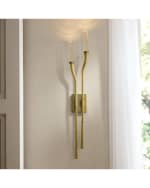 Image 2 of 6: Arteriors Italo 39" 2-Light Wall Sconce