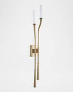 Image 3 of 6: Arteriors Italo 39" 2-Light Wall Sconce