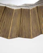 Image 5 of 6: Arteriors Kelby Wall Mirror, 48" Round