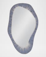 Image 3 of 4: Katherine Noble by BMC Rhodes 60" Bone Wall Mirror