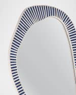 Image 4 of 4: Katherine Noble by BMC Rhodes 60" Bone Wall Mirror