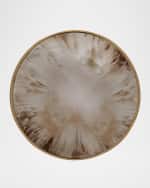 Image 3 of 3: Katherine Noble by BMC Hovland Antiqued Wall Mirror, 36" Round