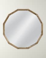 Image 1 of 4: Katherine Noble by BMC Eloise 12-Sided Wall Mirror, 46" Round
