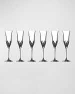 Image 1 of 2: Waterford Crystal Lismore Essence Flutes, Set of 6