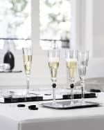 Image 1 of 2: Baccarat Harcourt Eve Champagne Flutes, Set of 2