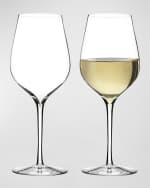 Image 2 of 2: Waterford Crystal Elegance Sauvignon Blanc Wine Glasses, Set of 2