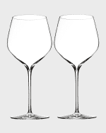 Image 1 of 4: Waterford Crystal Elegance Cabernet Glasses, Set of 2