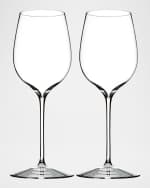 Image 1 of 4: Waterford Crystal Elegance Pinot Noir Glasses, Set of 2
