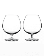 Image 1 of 3: Waterford Crystal Elegance Brandy Glasses, Set of 2