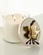 Image 1 of 4: Michael Aram 13. 5 oz. Gold Orchid Candle
