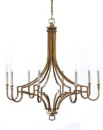 Image 3 of 5: Visual Comfort Signature Lg Mykonos Chandelier By Chapman & Myers