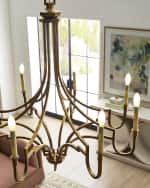 Image 5 of 5: Visual Comfort Signature Lg Mykonos Chandelier By Chapman & Myers