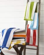 Image 2 of 4: Kassatex Cabana Stripe Beach Towel