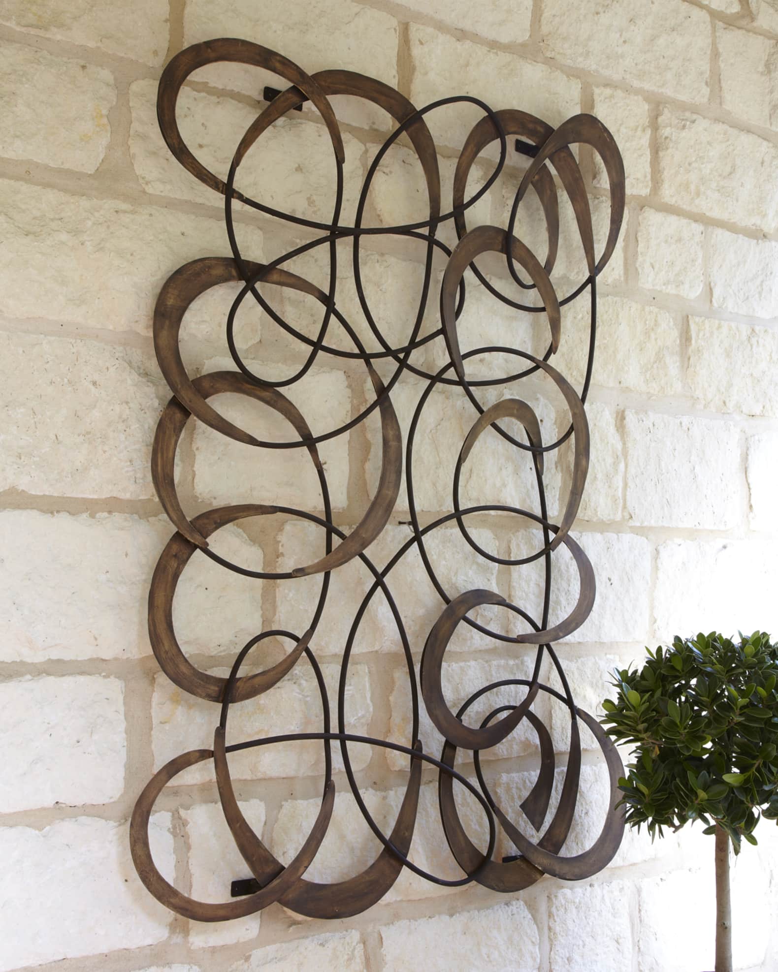 Mingling Circles Wall Decor Horchow