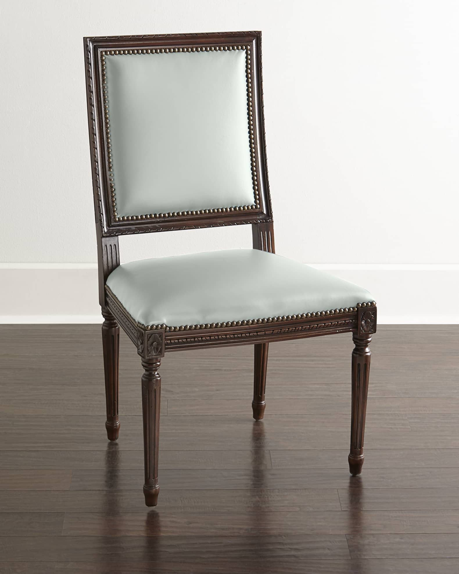 Massoud Ingram Leather Dining Chair, E9