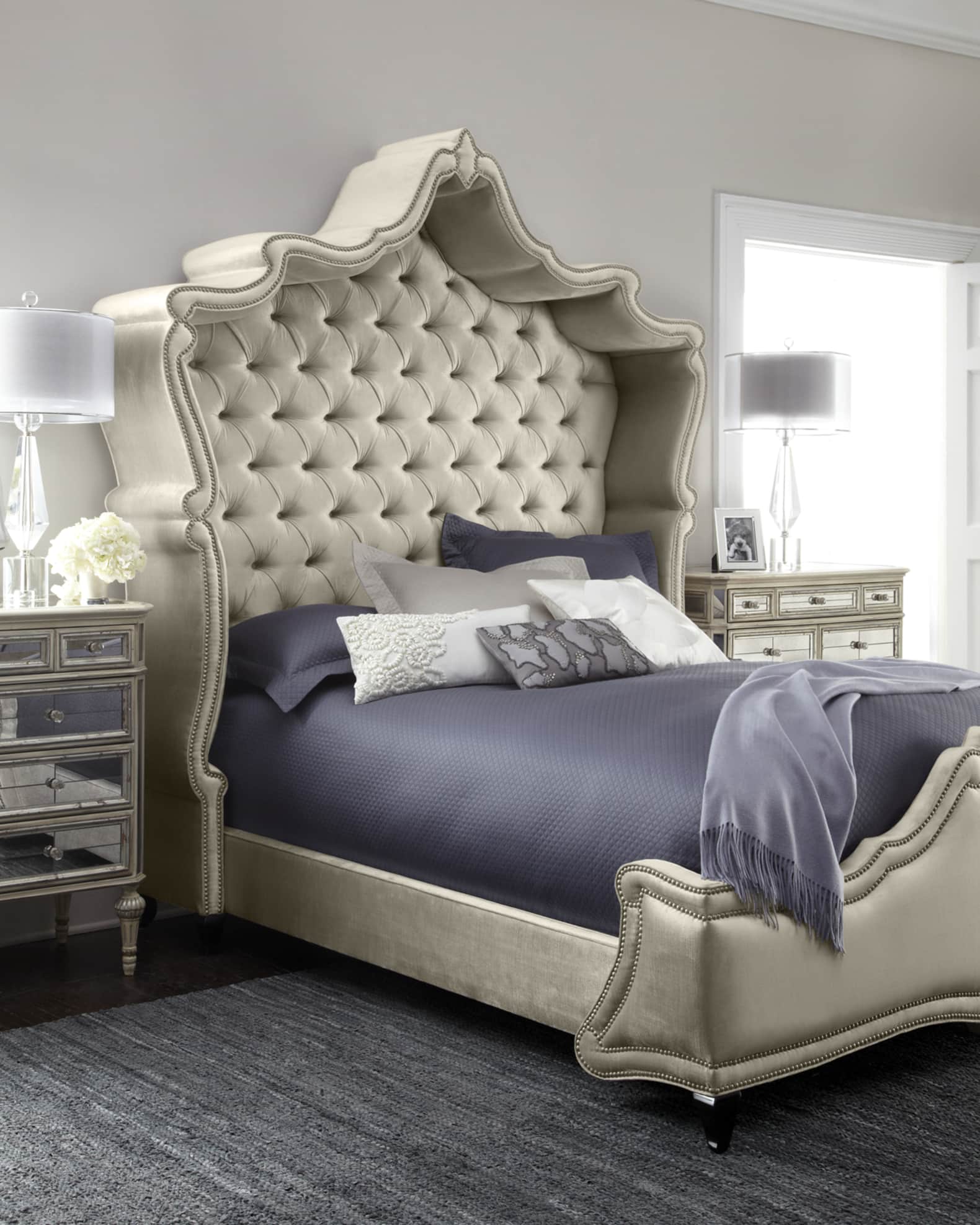 Haute House Antoinette California King Bed Horchow