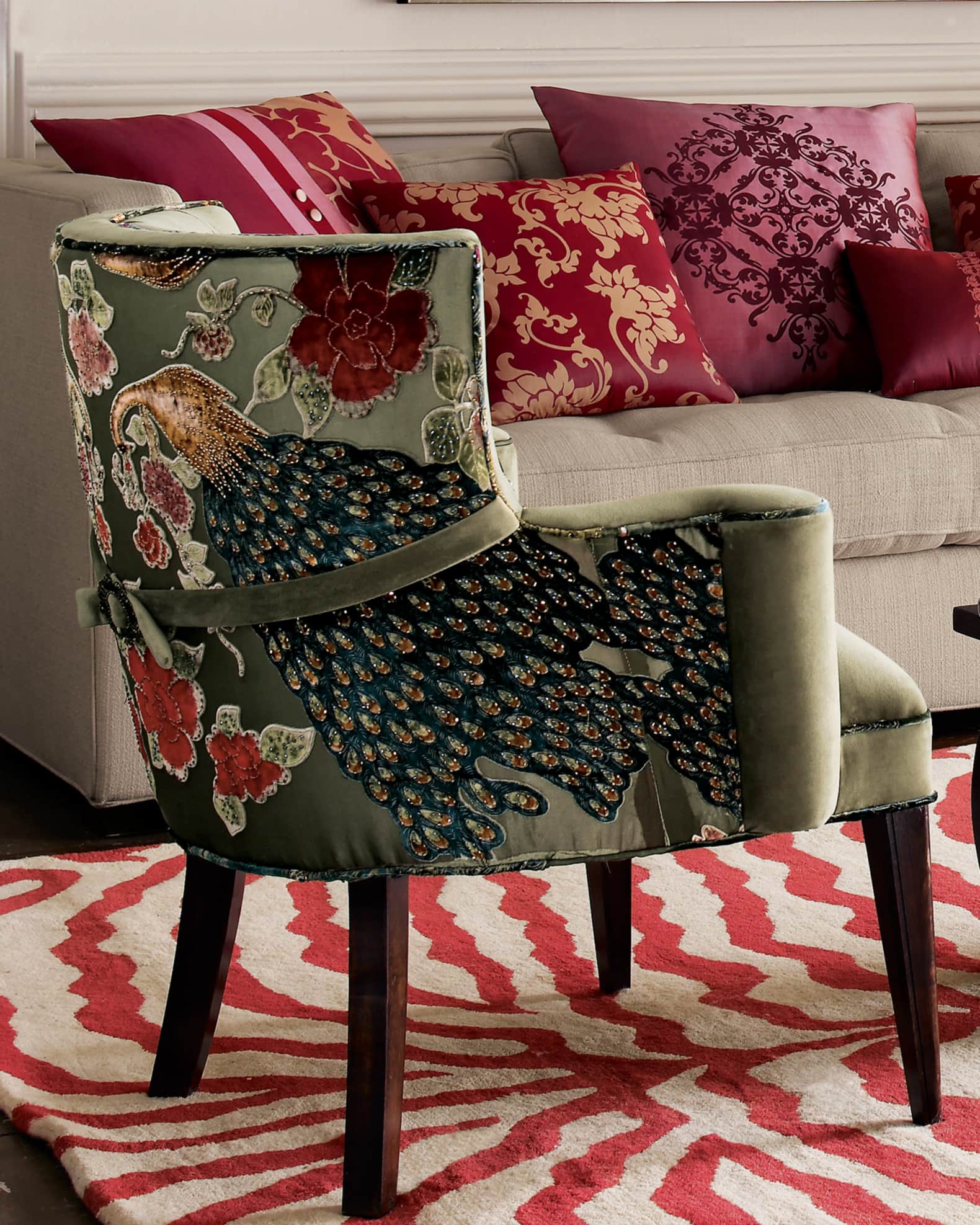 Haute House Peacock Chair