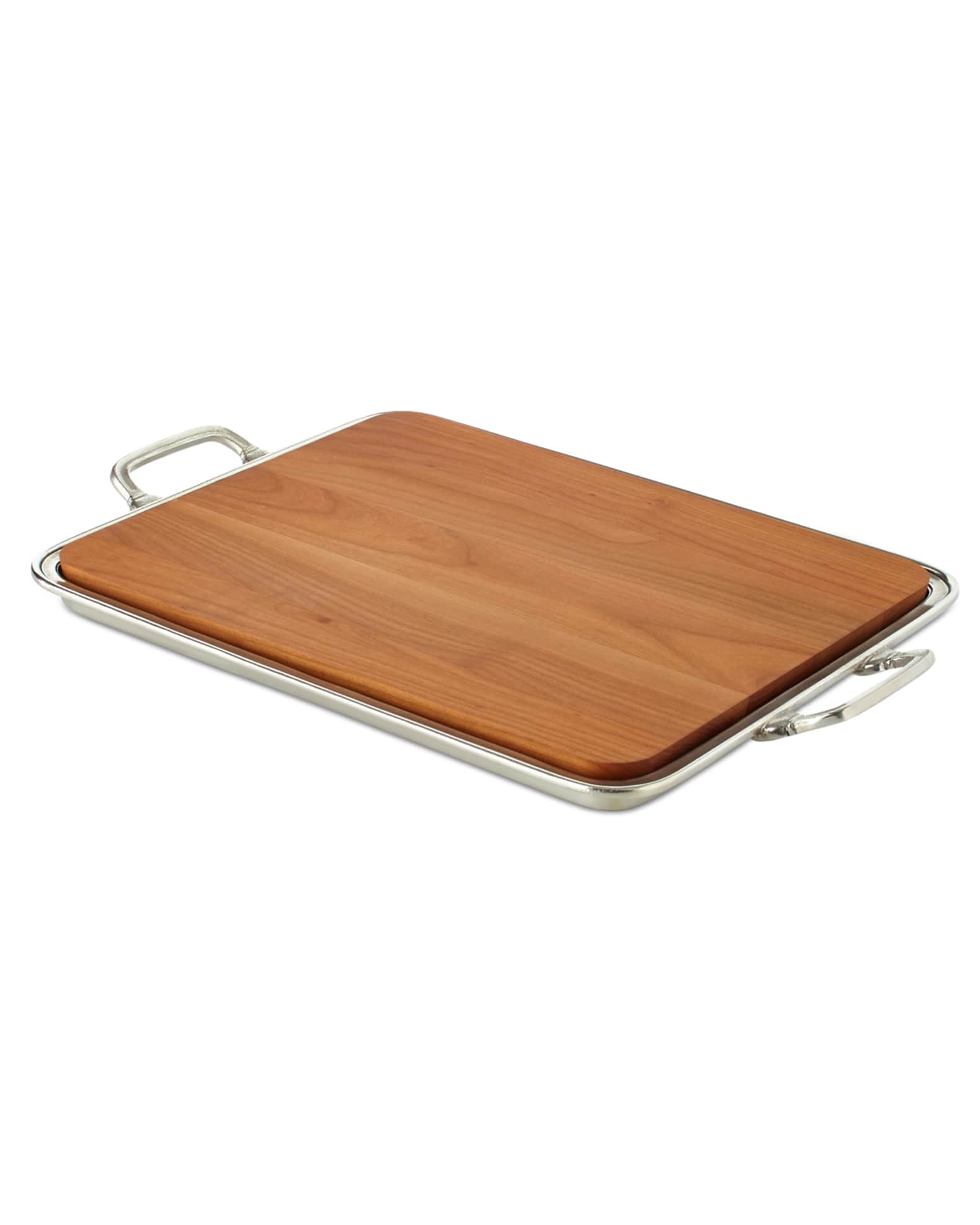 Large Cheese Tray with Handles Horchow