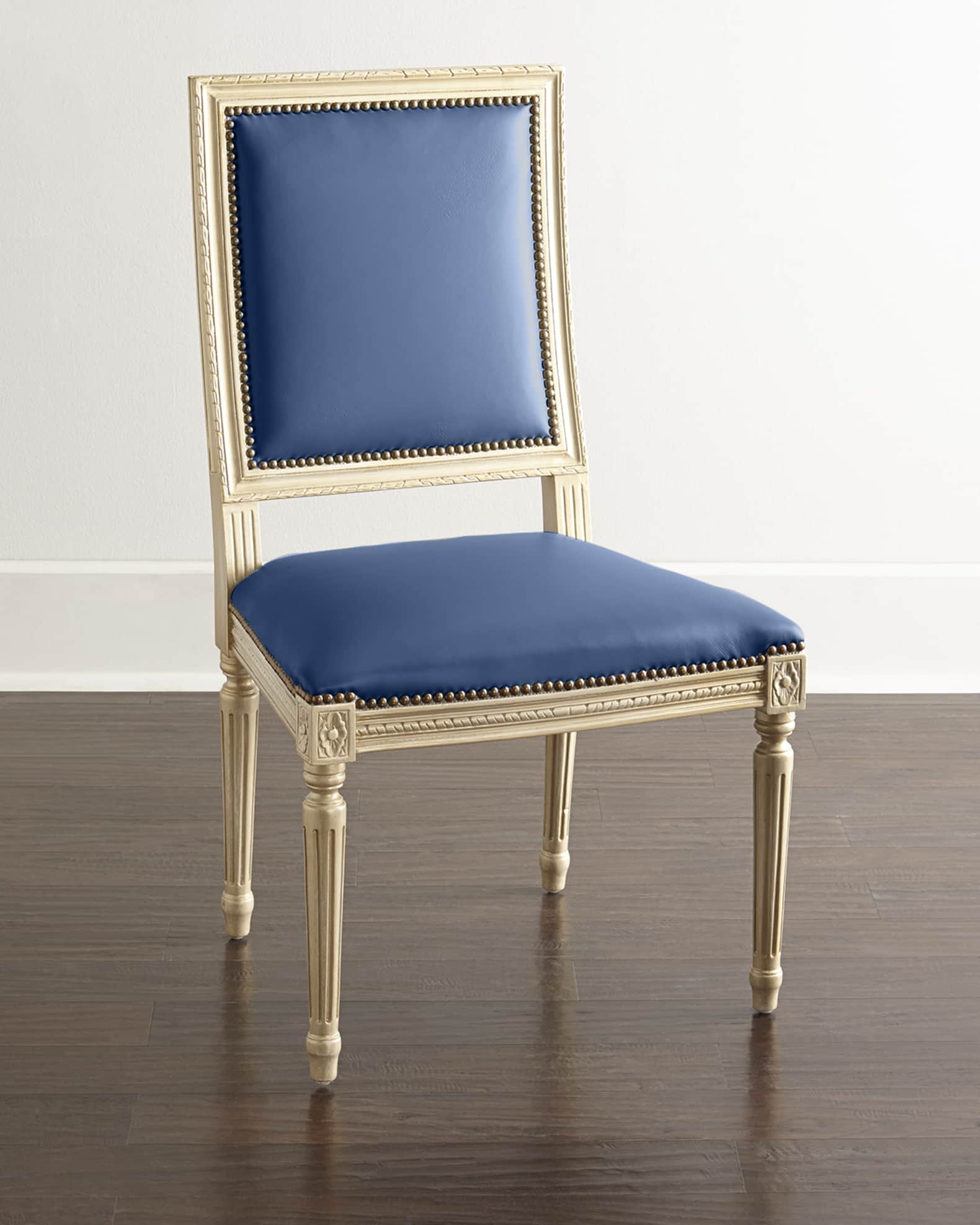 Massoud Ingram Leather Dining Chair, B8
