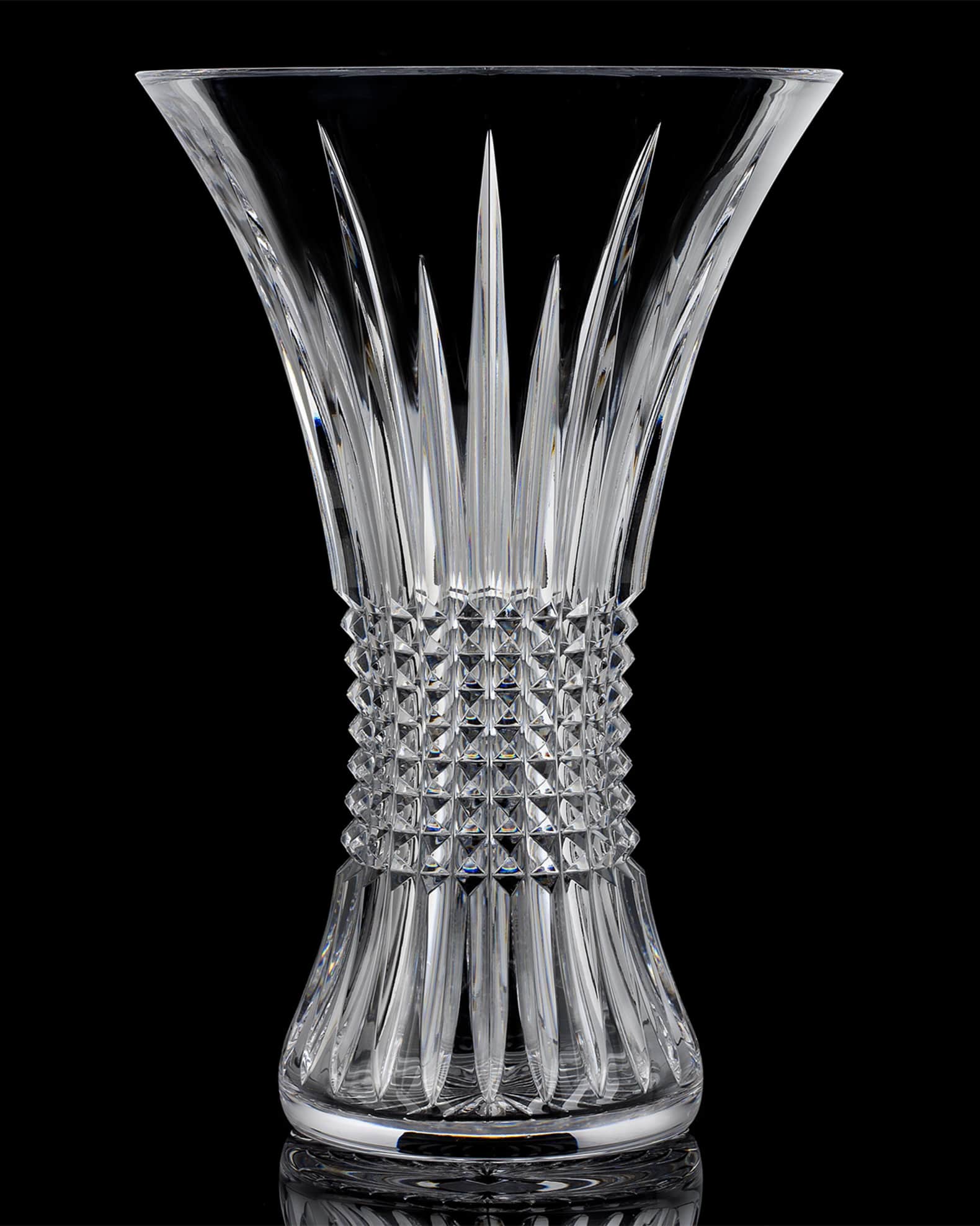 Waterford Crystal Lismore Diamond 12" Vase Horchow