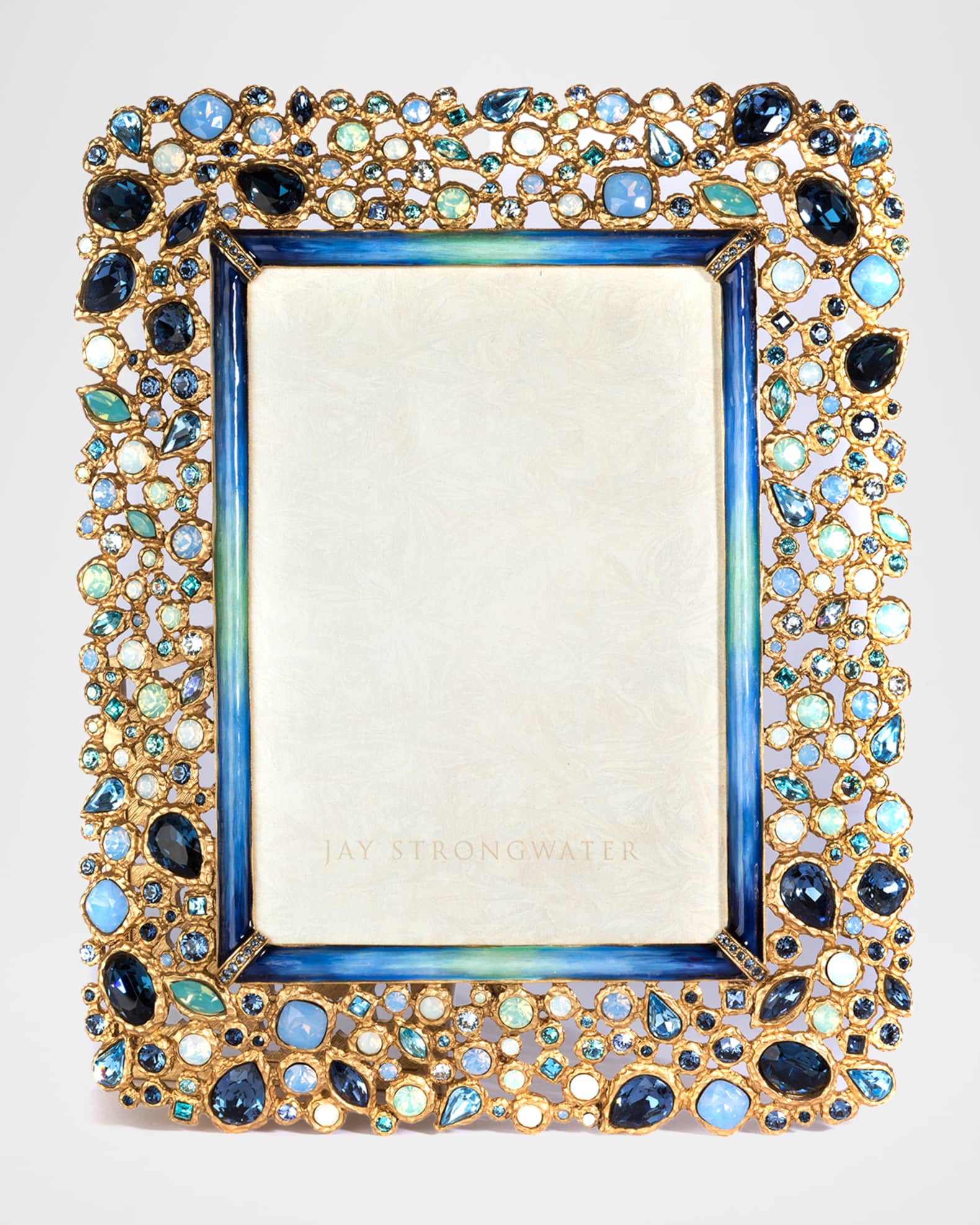 Jay Strongwater Stone Edge Frame, 4