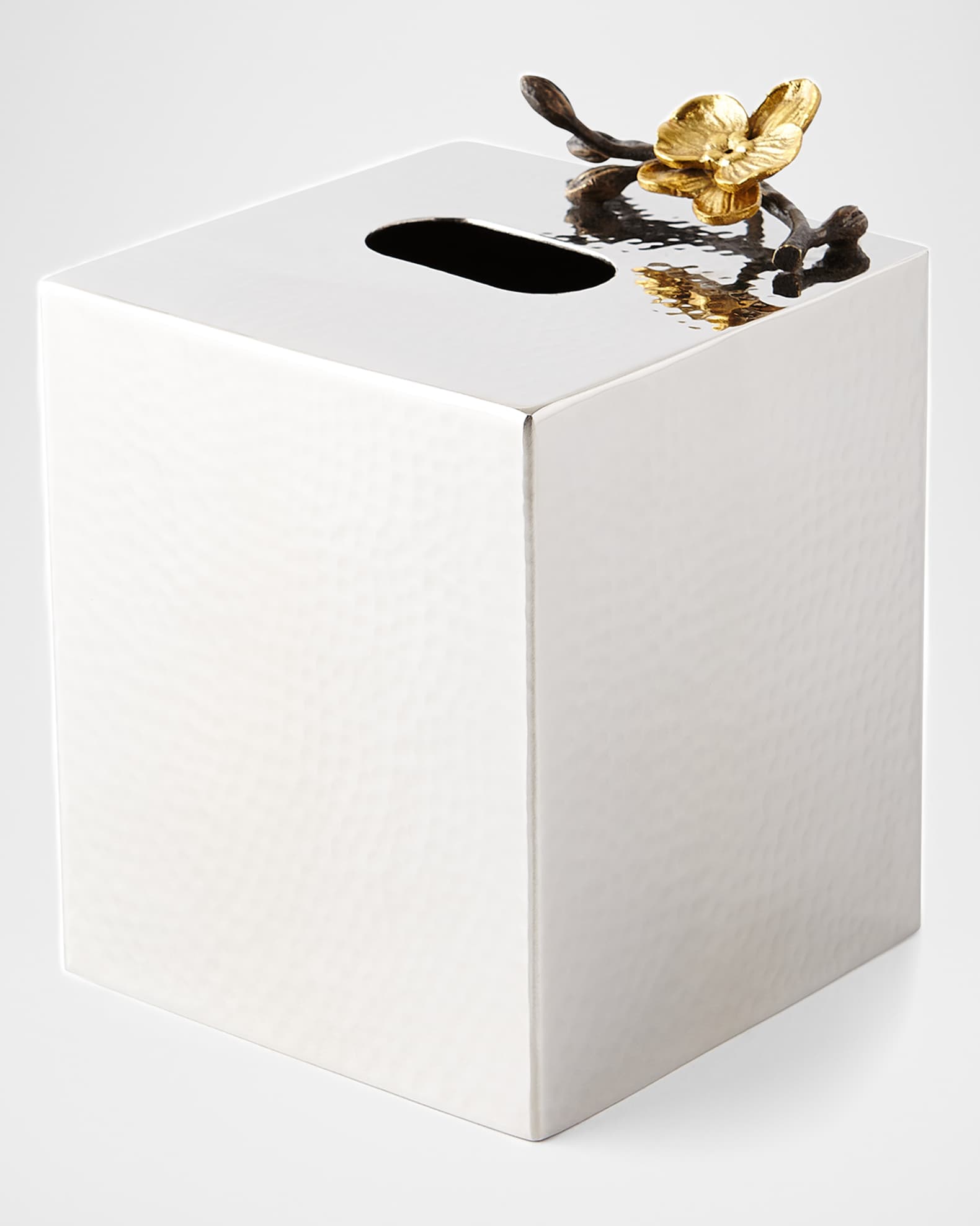 Michael Aram Gold Orchid Tissue Box Cover