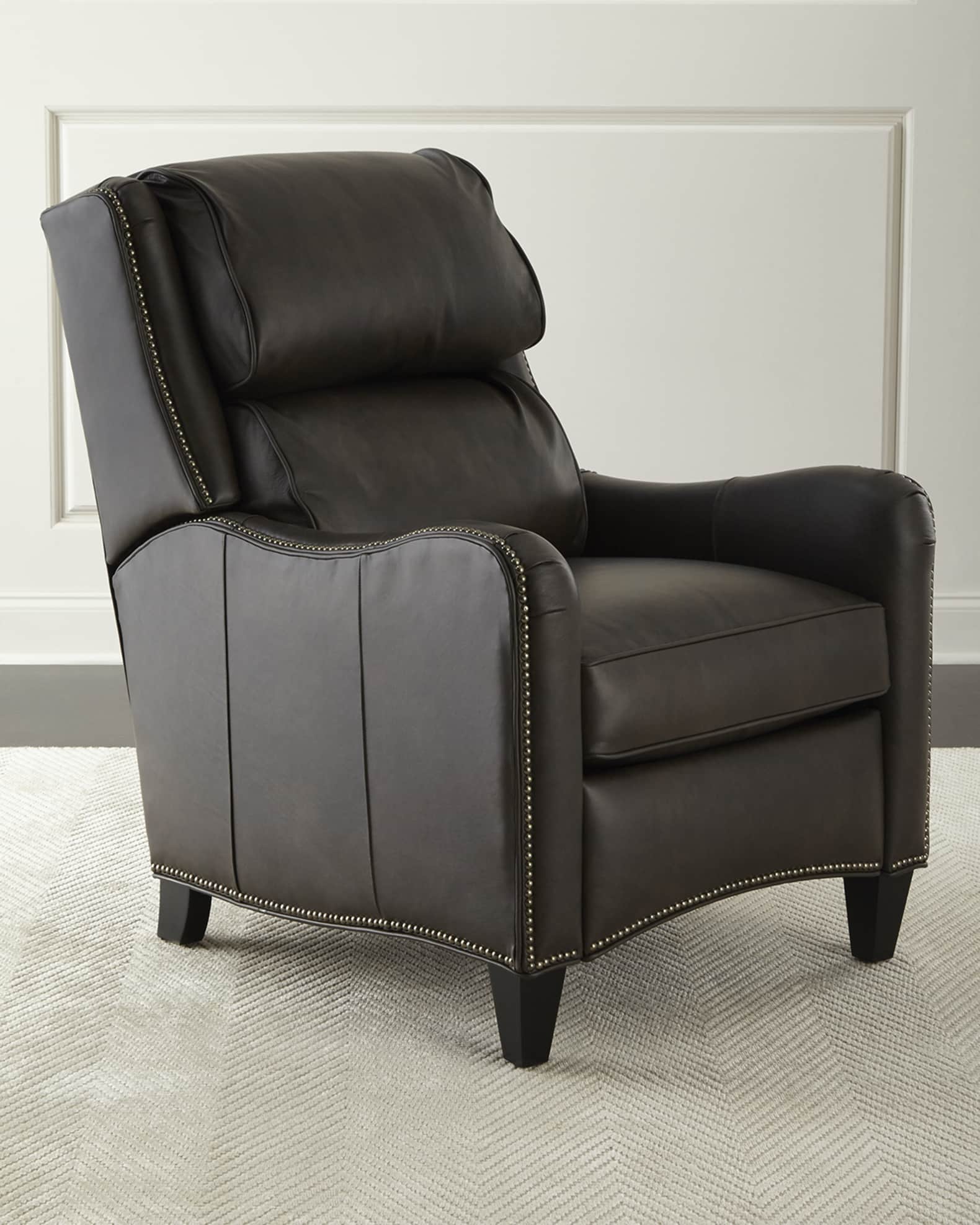 Bradington young leather recliner top