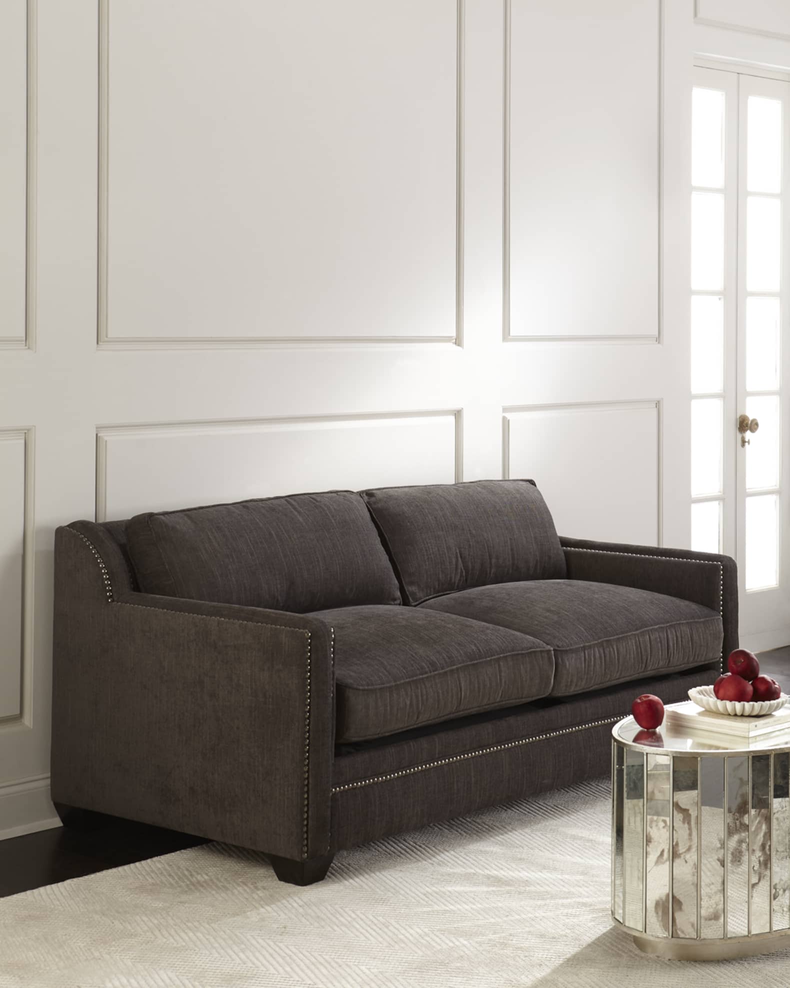 Dark brown cheap sleeper sofa