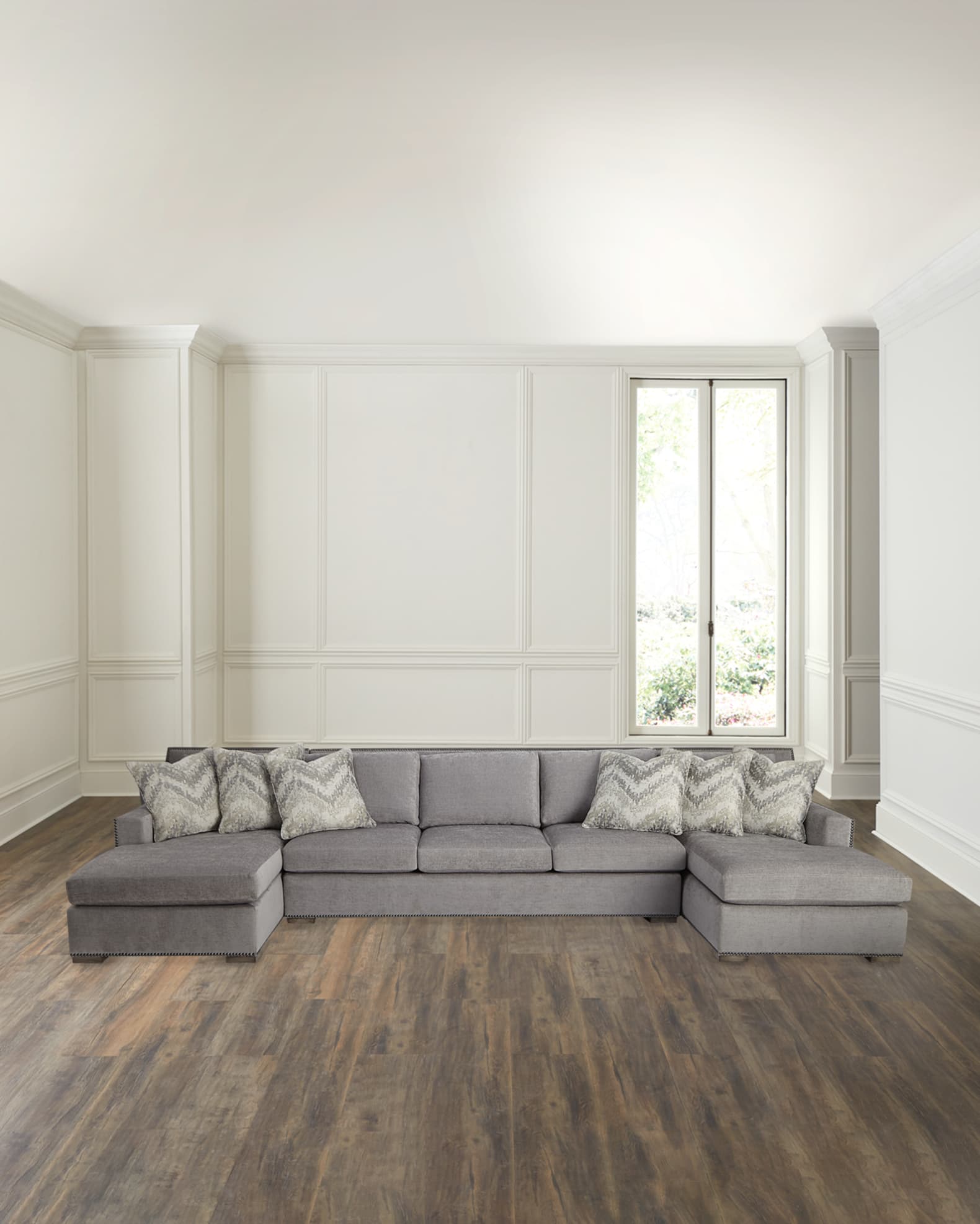 Double chaise clearance sectional