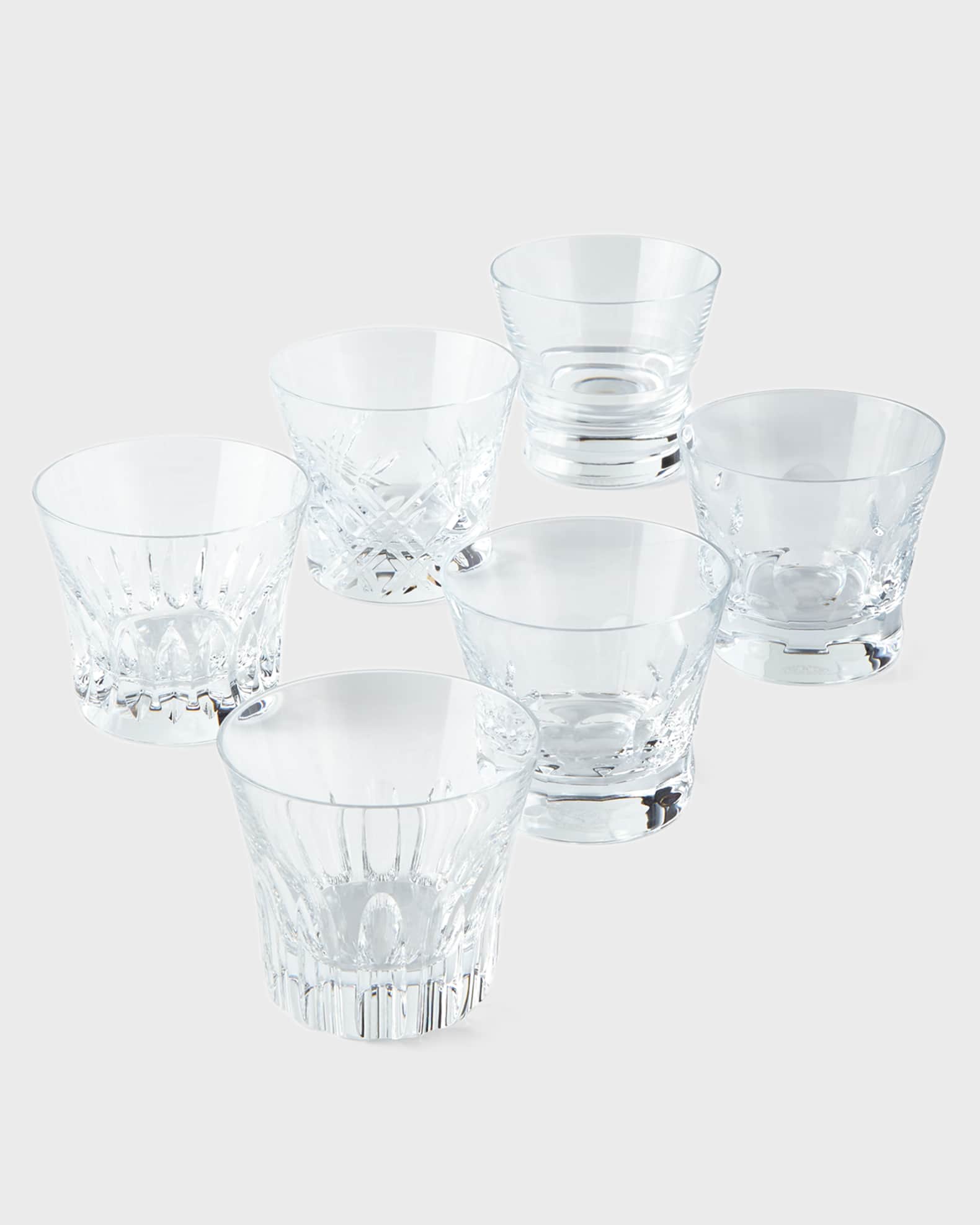 Baccarat Everyday Baccarat Assorted Old Fashion Tumblers