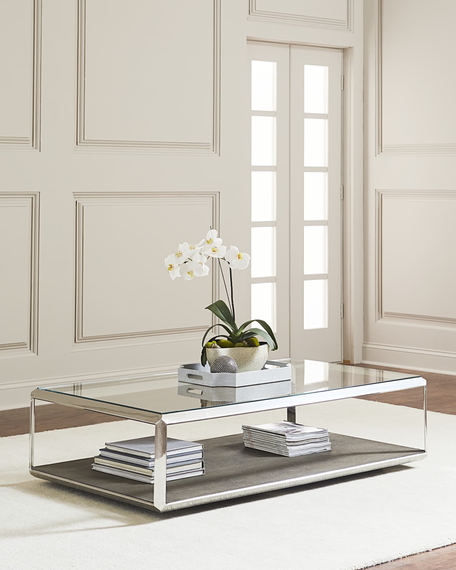 Box coffee table outlet