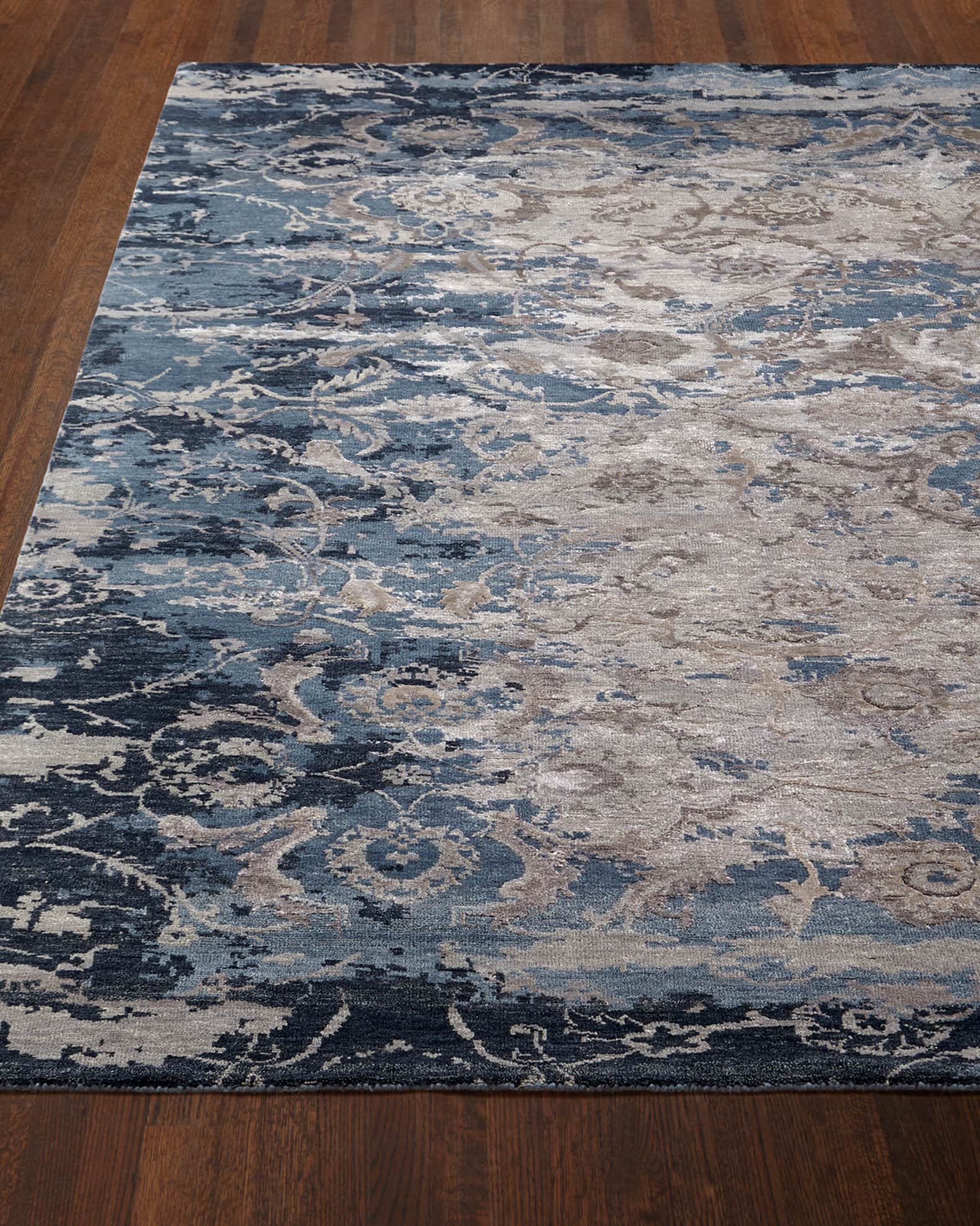 Haven & Loom Deep Horizon Hand-Knotted Rug, 3' x 10'