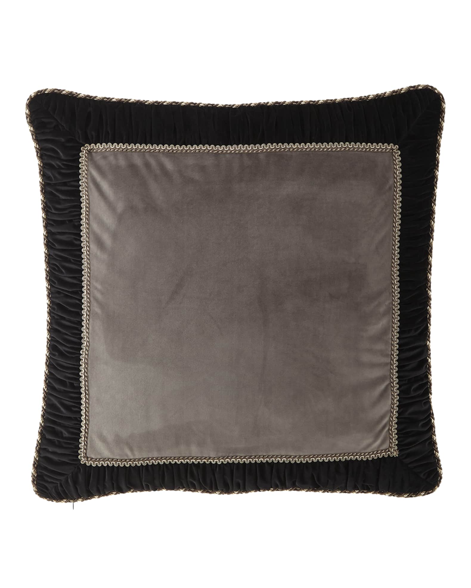 Austin Horn Collection Rockwell Framed Velvet European Sham Horchow