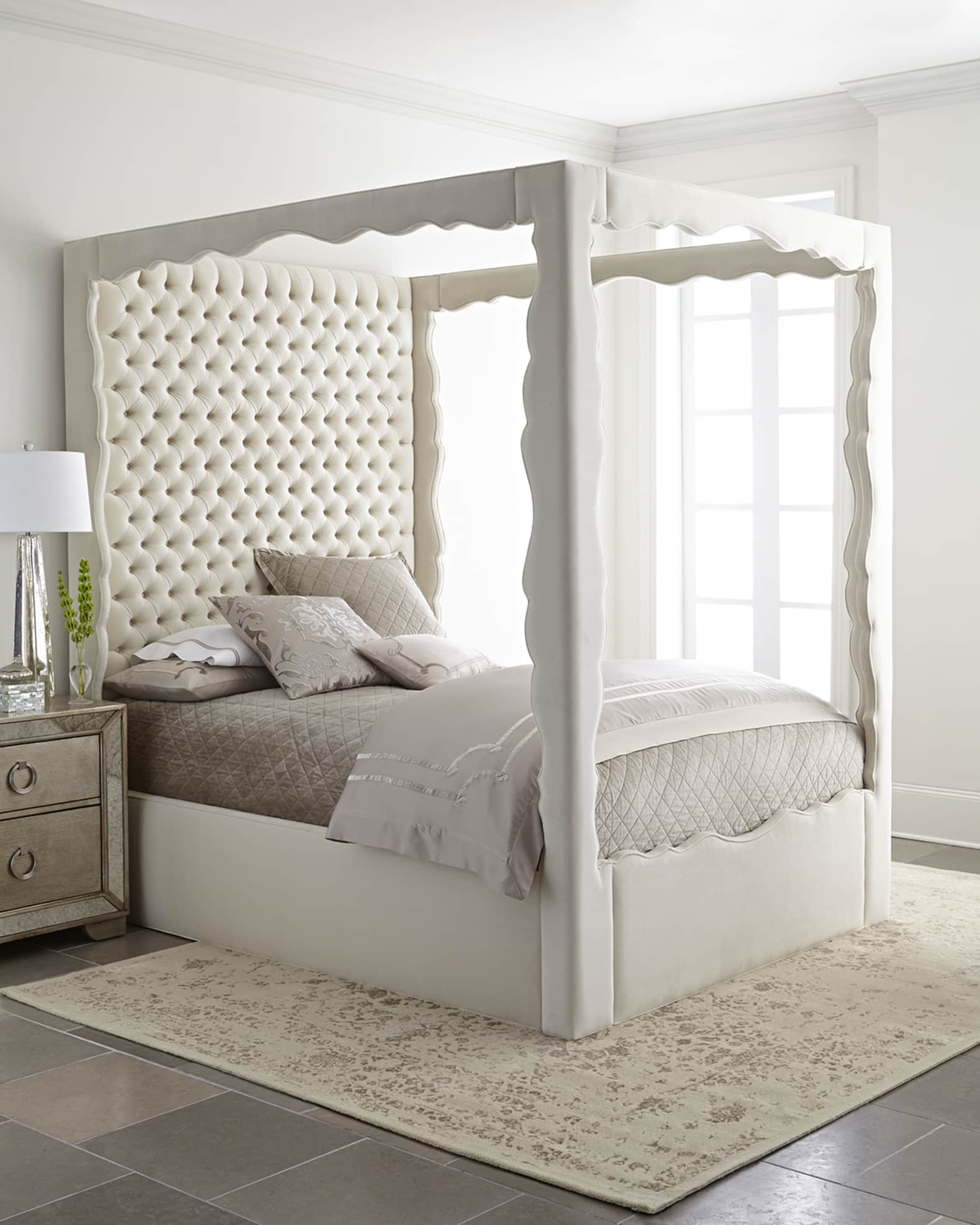 Haute House Empress Queen Canopy Bed Horchow