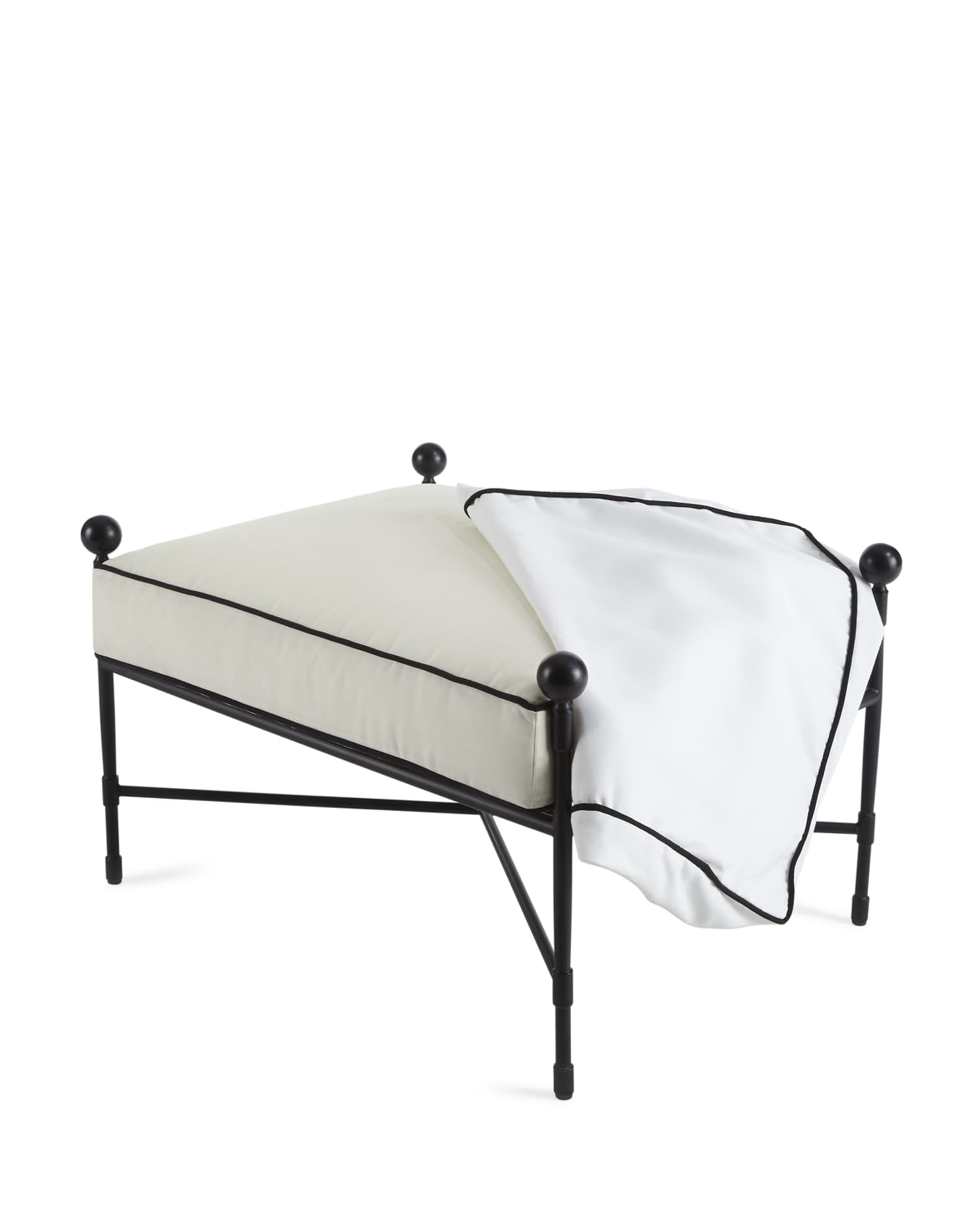 Avery Neoclassical Ottoman Replacement Cover Horchow