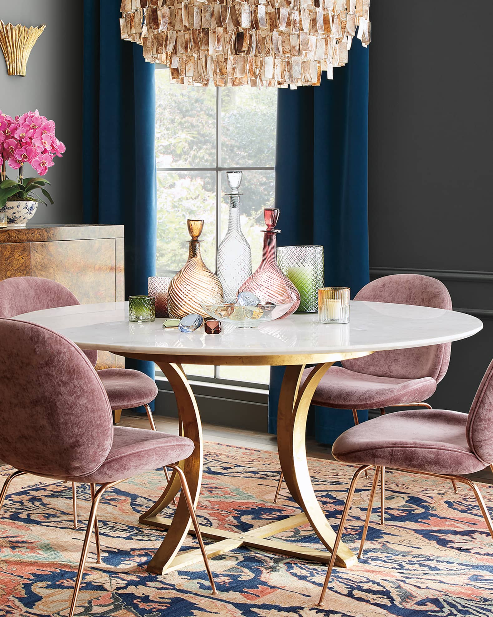 Four Hands Gage Dining Table 60 Horchow