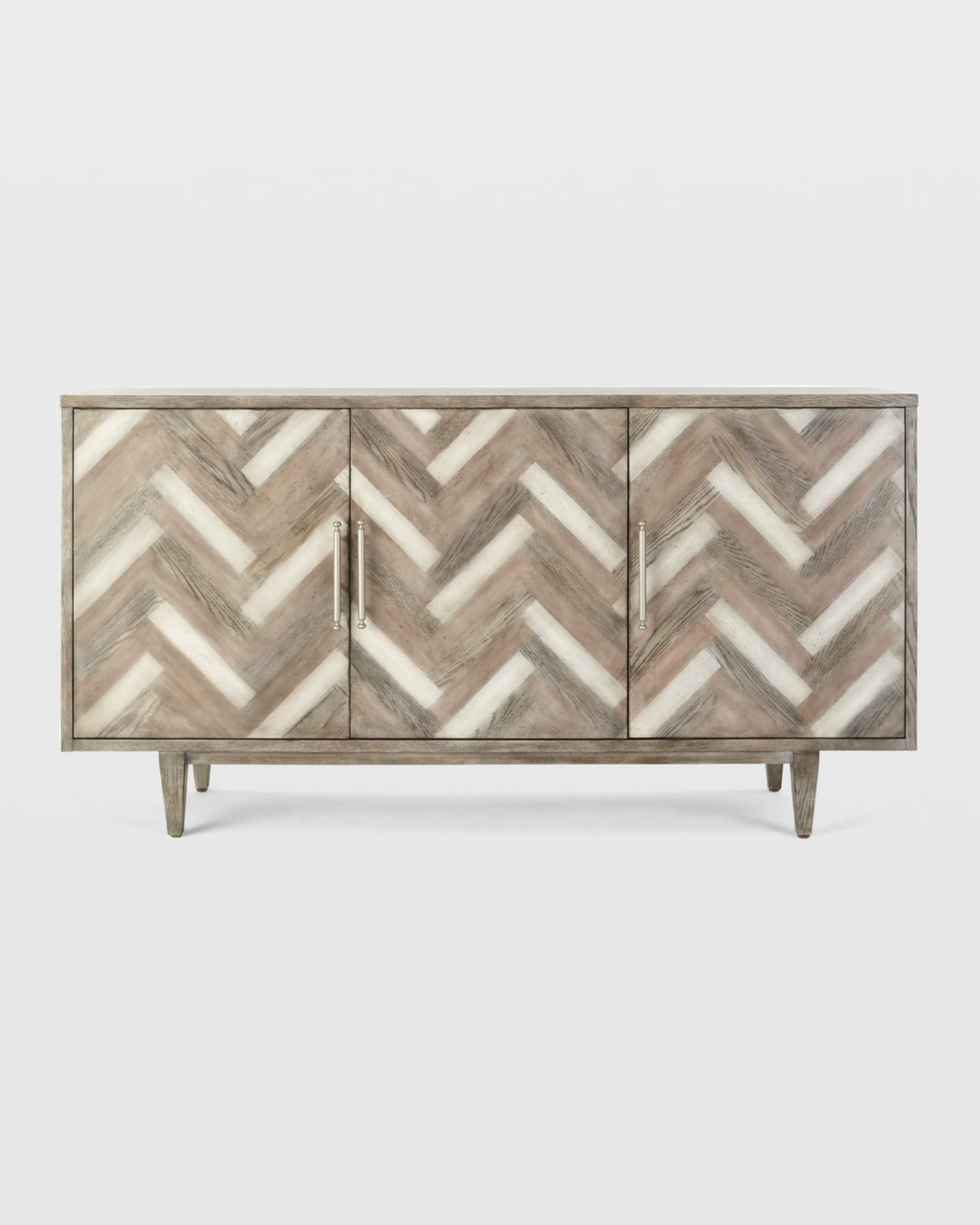 Hooker Furniture Romney Chevron Entertainment Center
