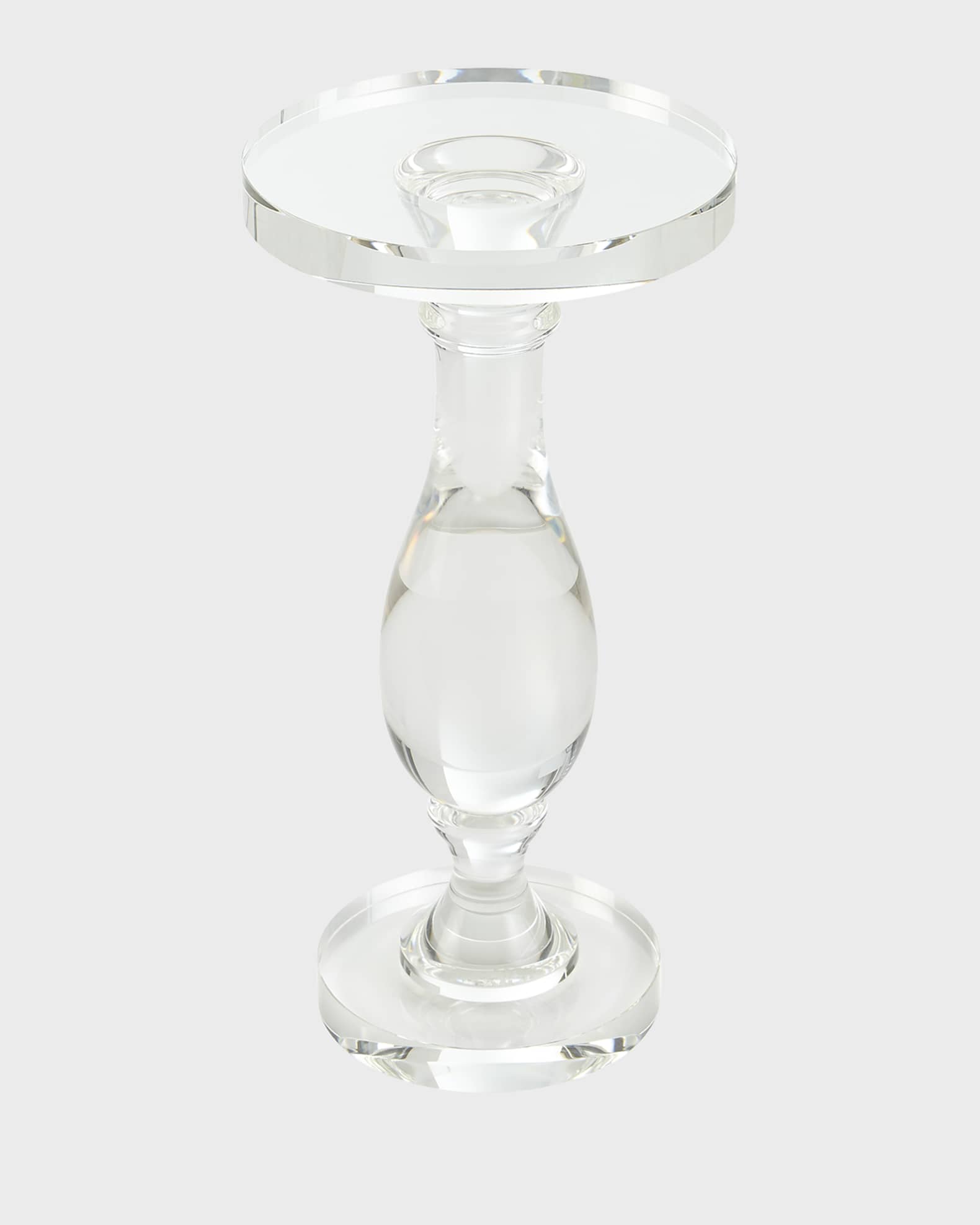 Crystal side on sale table